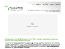 Tablet Screenshot of helmstetlerarch.com
